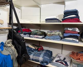 Eclectic Collector's Closet with Vintage Outdoor Gear, Books & Household Storage,