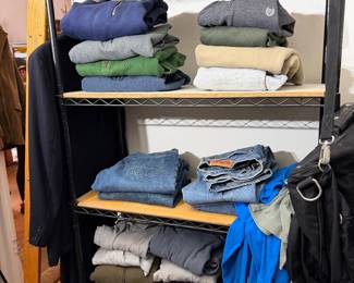 Eclectic Collector's Closet with Vintage Outdoor Gear, Books & Household Storage,