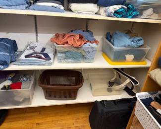 Eclectic Collector's Closet with Vintage Outdoor Gear, Books & Household Storage,