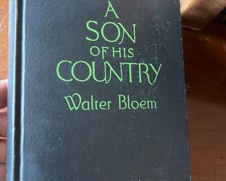 A Son of his country by Walter Bloem 1928, $20