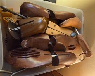 Assorted Wooden Shoe Stays/Trees, $10-$20 ea