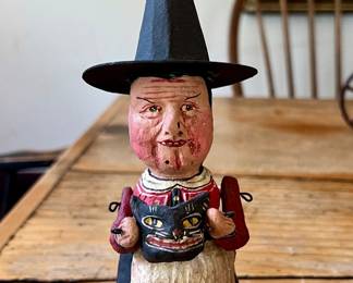 $25~ Poliwogg Witch With Cat
