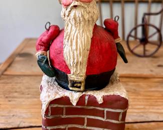 $25~ Poliwoggs Santa In Chimney