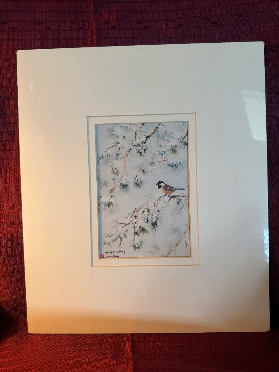 Art bird painting
