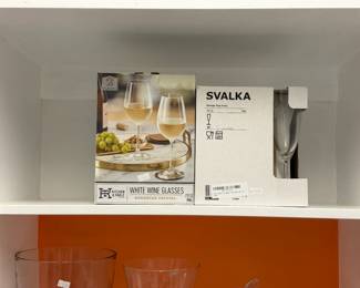 Kitchen Serving Ware White Wine Glasses