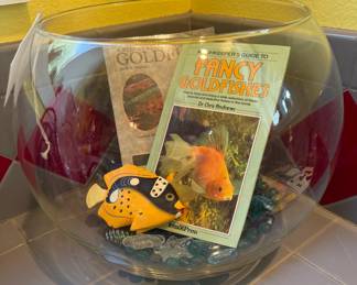 Decorative Goldfish Bowl