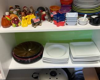 Dinnerware Sets and Novelty Salt & Pepper Shakes