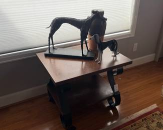 Table SalukiSculpture