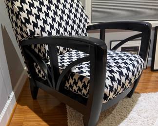 Furniture Elegant BW Reading Chair