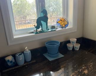 Stainglass, Art Sculptures and Pots