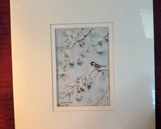 Art bird painting