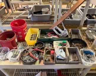 warehouse hardware nails screw tools