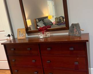 Furniture Bedroom Dresser with Mirror