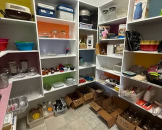 Lots of Kitchen Items + Sand Carvable Glassware & Mugs