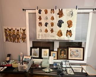 Dogs on Fabric, Quirky British Soldiers on Fabric, Arts and Crafts Items