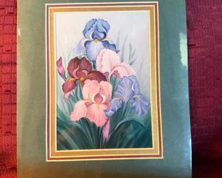 Art Iris watercolor