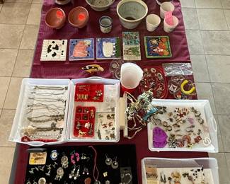 Jewelry-Unique, Vintage and Highly Desirable. Handthrown Bowls & Pottery