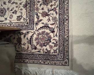 Two Persian rugs, 6'x9', 9'x12' in great condition certificates of authenticity