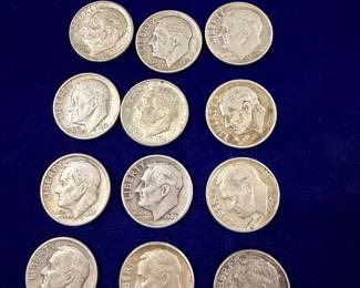 Silver dimes