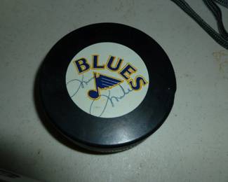 Signed Blues Puck (can't identify??)
