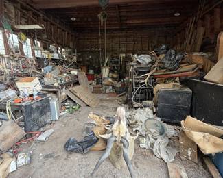 Barns FULL of items for you to look through!