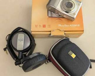 OR229Canon Camera Sony Headphones