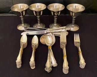 OR158SilverPlated Cups Utensils