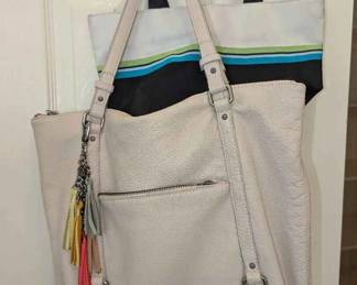 OR183The Sak Palermo Leather Slouchy Tote