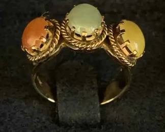 OR163V18 K Jade Ring