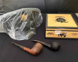 OR125Army Hat, Vintage Briar Pipes, and More