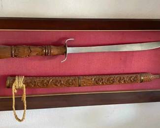 OR117VVintage 1972 Thai Sword