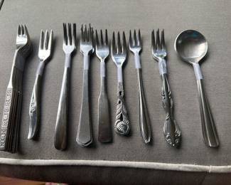 Stainless Cocktail Forks