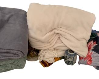 56 - Lot of Linens & more
