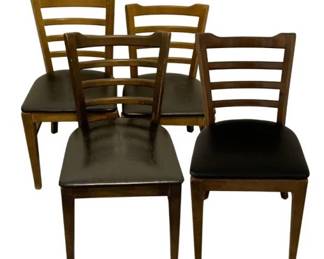 85 - 4 Chairs - 32 x 16 x 17