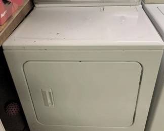 338 - Maytag Centennial Dryer - 27 x 27 x 44 (Description): Used as is electric/electronic/mechanical item. No guarantee all components, untested