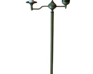 101 - Floor Lamp - 55" tall (Description): Used as is electric/electronic/mechanical item. No guarantee all components, untested