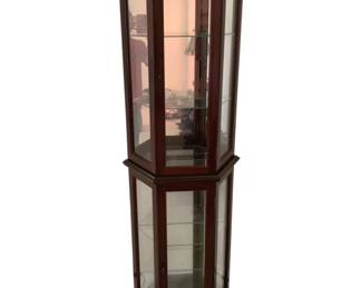 119 - Curio Cabinet - 70 x 23 x 12