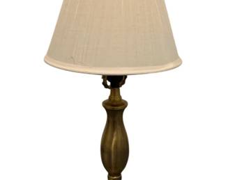 88 - Lamp - 19" tall (Description): Used as is electric/electronic/mechanical item. No guarantee all components, untested