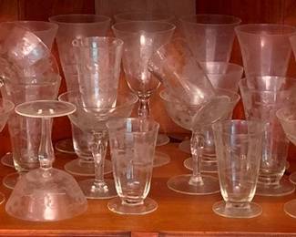 138 - Assorted Glassware