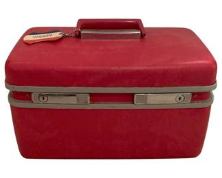 45 - Vintage Samsonite Cosmetic Case - 14.5 x 8 x 10
