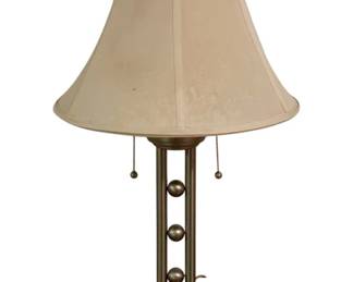 348 - Lamp - 30" tall (Description): Used as is electric/electronic/mechanical item. No guarantee all components, untested
