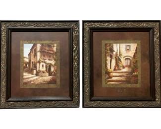 317 - 2 Framed Prints - 19 x 21