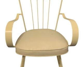 82 - Metal / Wood Rocker - 23 x 32 x 35