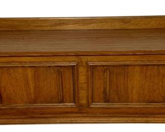 332 - Mid Century 2-drawer Console / Dresser (Description): 72 x 19 x 31