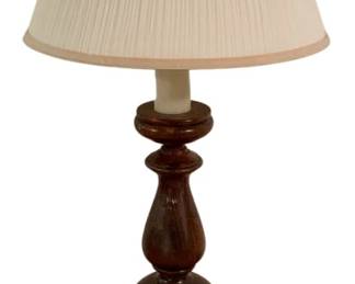 349 - Lamp - 38" tall (Description): Used as is electric/electronic/mechanical item. No guarantee all components, untested