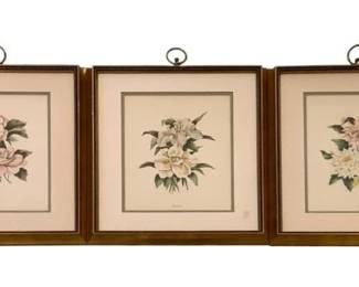 55 - 3 Framed Prints - 16 x 19 each