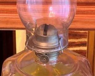 219 - Oil Lamp - 19" tall