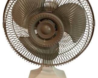 360 - Oscillating Fan - 19" tall (Description): Used as is electric/electronic/mechanical item. No guarantee all components, untested