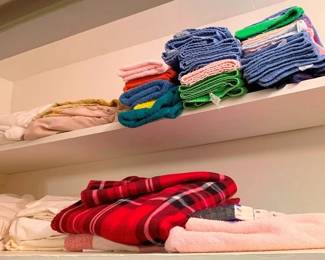 77 - Assorted Linens