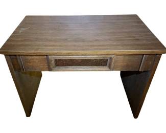 341 - Wood Desk - 19 x 32 x 24